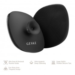 Geske - Facial brush 4 v 1 - Grey - Ščetka za obraz