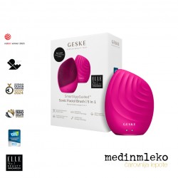 Geske - Sonic facial brush 5 v 1 - Magenta - Sonična ščetka za obraz