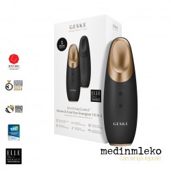 Geske - Warm & cool eye energizer 6 v 1 - Grey - Grelno hladilni masažer oči