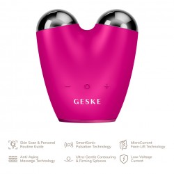 Geske - Microcurrent face-lifter 6 v 1 - Magenta - Naprava za lifting obraza z mikrotokom