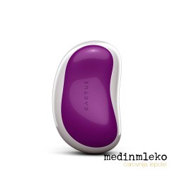 Cactus brush - Barbora Royal Purple - Edinstvena krtača z turmalinskim nanosom Cactus brush - Barbora Royal Purple - Edinstvena krtača z turmalinskim nanosom