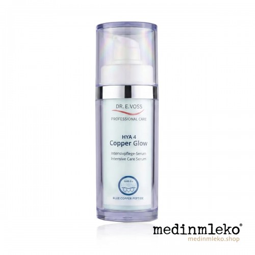 Dr. E. Voss - HYA4 Copper Glow Serum 30ml - Hialuronski vlažilni serum z bakrovimi peptidi