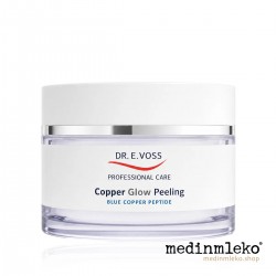 DR. E. Voss Copper Glow Peeling 50ml - AHA/BHA gelni piling z bakrovimi peptidi