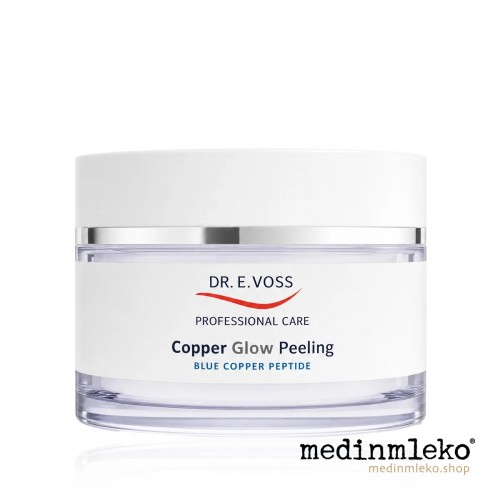 DR. E. Voss Copper Glow Peeling 50ml - AHA/BHA gelni piling z bakrovimi peptidi
