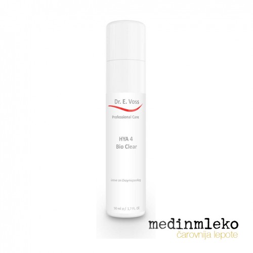 Dr. E. Voss - HYA 4 Bio clear - hialuronski "leave on" encimski piling - 50 ml