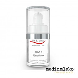 Dr. E. Voss - HYA 4 Quattrox - gel za glajenje mimičnih gub in sproščanje obraznih mišic - 15 ml