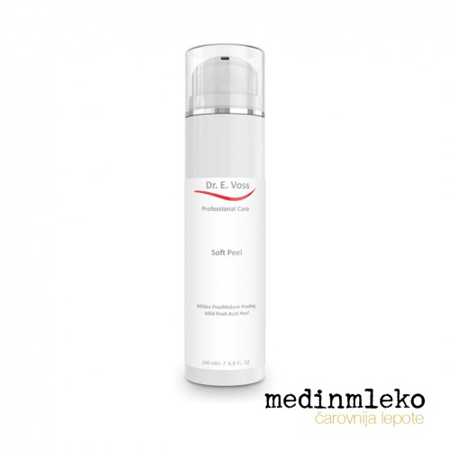 Dr. E. Voss - SOFT PEEL - nežni piling na bazi sadne kisline - 150 ml Dr. E. Voss - SOFT PEEL - nežni piling na bazi sadne kisline - 150 ml