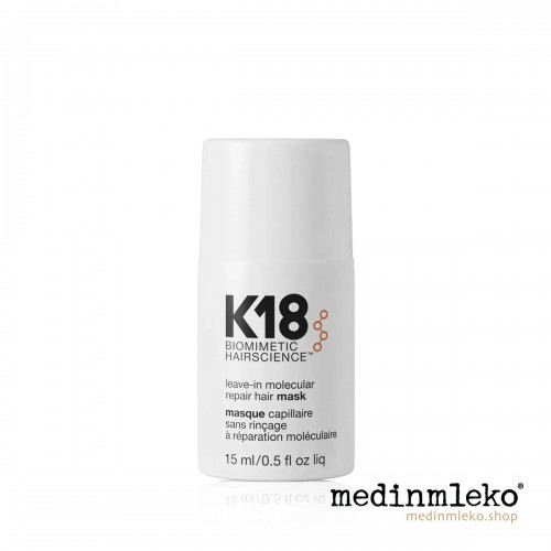 K18 Leave-In Molecular Repair Hair Mask 15 ml  - Obnovitvena maska brez izpiranja