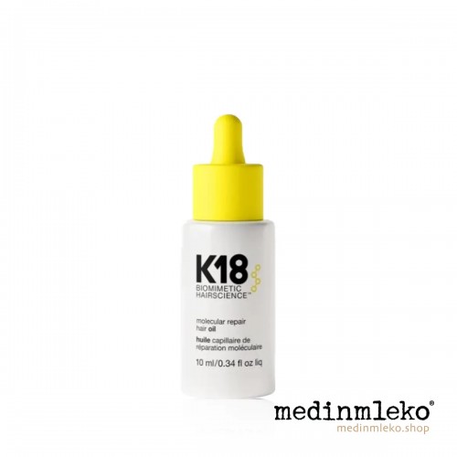 K18 Molecular Repair Hair Oil 10 ml - Lahkotno obnovitveno olje za vse vrste las