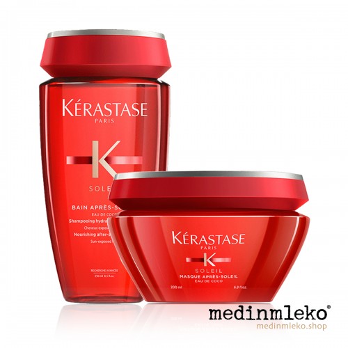 Medinmleko - Paket Kerastase Soleil kopel  in maska 