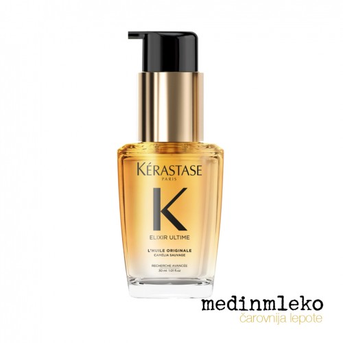 Kérastase - Elixir Ultime L'Huile Original olje za večji sijaj las - 30ml - POTOVALNA VELIKOST