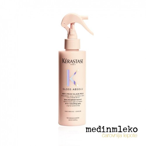 Kérastase - Gloss Absolu Anti-Frizz Glaze Milk Večnamenski sprej za glajenje las - 190ml