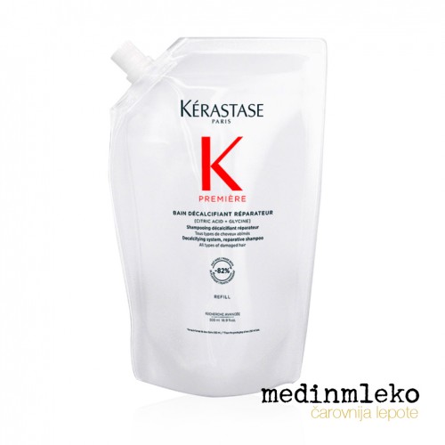 Kérastase - Premiére Bain Décalcifiant reparateur kopel za vse vrste poškodovanih las - nadomestno polnilo 500ml