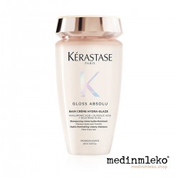 Kérastase Gloss Absolu Bain Creme Hydra-Glaze 250ml – Vlažilna kopel za sijaj neukrotljivih las, brez sulfatov