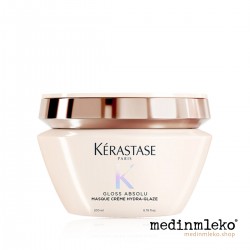 Kérastase Gloss Absolu Masque Creme Hydra-Glaze 200ml – Intenzivna vlažilno-gladilna maska za neukrotljive lase