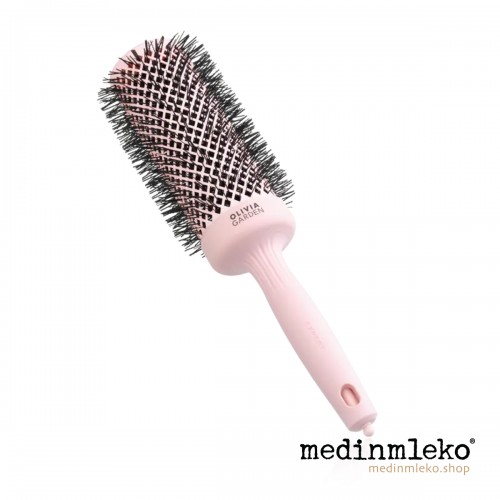 Olivia Garden Expert Blowout Speed XL 55mm Pastell Pink - Profesionalna krtača za oblikovanje las