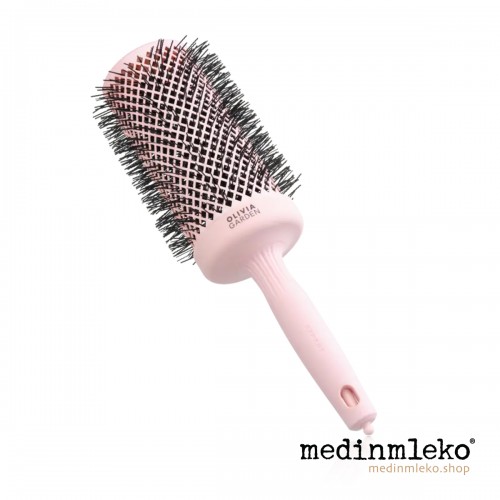 Olivia Garden Expert Blowout Speed XL 65mm Pastell Pink - Profesionalna krtača za oblikovanje las