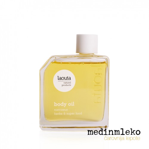 Laouta - Narcissus Body Oil 100ml – Hranilno olje za telo z vonjem narcise