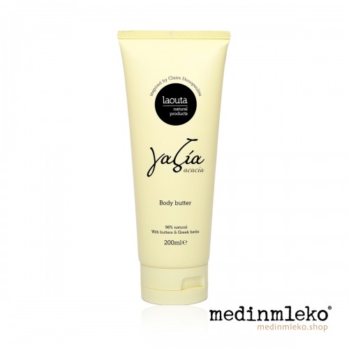 Laouta - Gazia Body Butter 200 g – Hranljivo maslo za telo z vonjem akacije