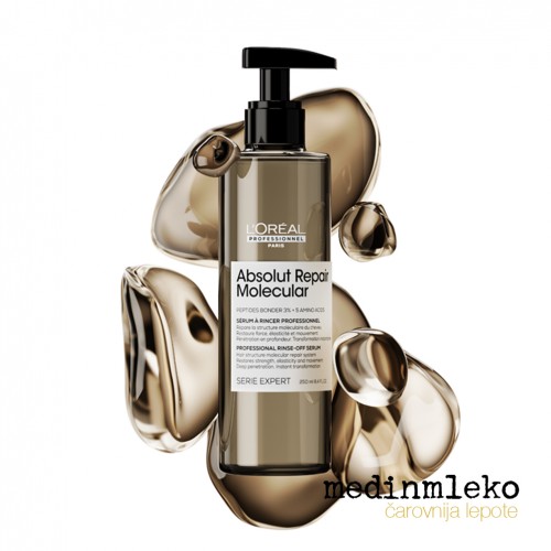 L’Oréal Professionnel - Serie Expert Absolut Repair Molecular krepitveni serum za poškodovane lase 250ml