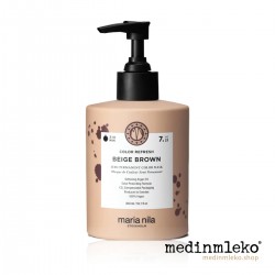 Maria Nila - Colour Refresh Beige Brown 7.23 300ml - Barvna maska za osvežitev barve