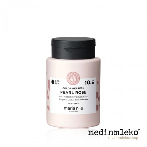 Maria Nila - Colour Refresh Pearl Rose 10.26 100ml - Barvna maska za osvežitev barve