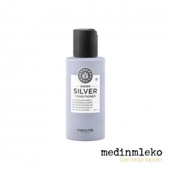 Maria Nila - Sheer Silver balzam z vijoličnimi pigmenti za svetlolaske - mini