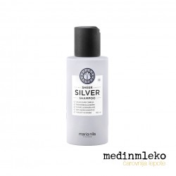 Maria Nila - Sheer Silver šampon z vijoličnimi pigmenti za svetlolaske - mini