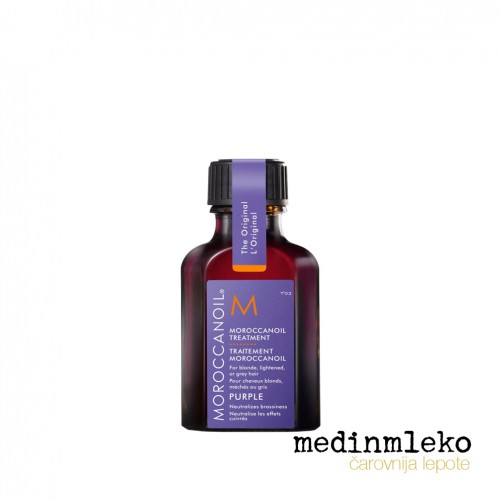 Moroccanoil - Mini - Treatment Purple negovalno olje za svetle lase