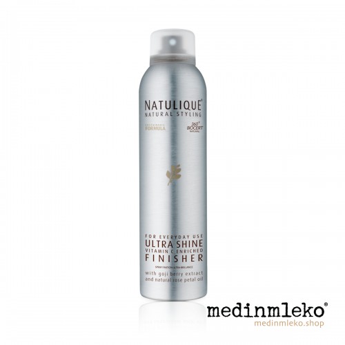 Natulique Ultra Shine Finisher 230ml - Zaključni sprej za intenziven sijaj