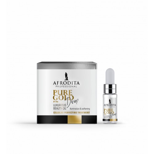 Afrodita Professional - PURE GOLD DIVINE 24 Ka razkošno lepotno olje za suho kožo