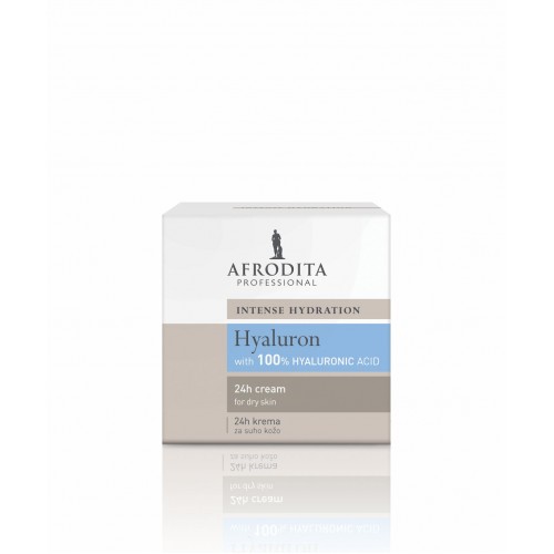 Afrodita Professional - HYALURON 24H CREAM za suho kožo 