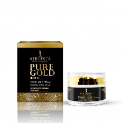 Afrodita Professional - PURE GOLD 24 Ka Luksuzna anti-age nočna krema