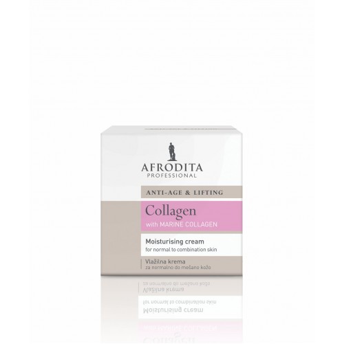 Afrodita Professional - COLLAGEN ekstra vlažilna krema za normalno - mešano kožo