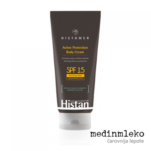 Histomer - Histan aktivna zaščitna krema za telo SPF 15 - učinkovita v boju proti celulitu